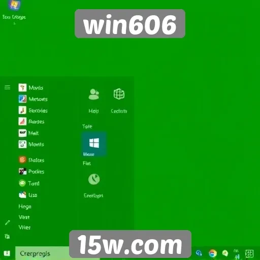 Análise da interface do site win606